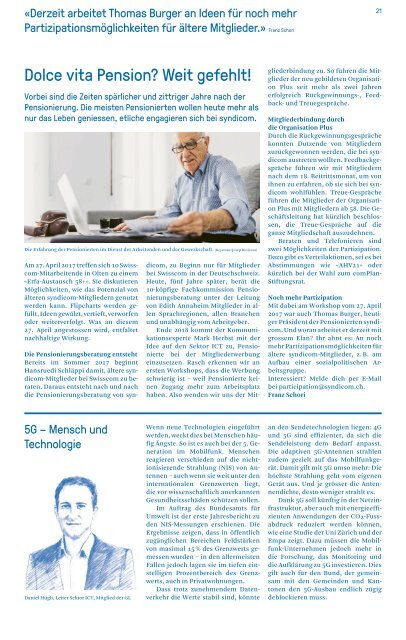 syndicom magazin Nr. 31