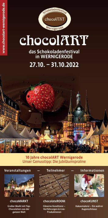 chocolART das Schokoladenfestival in Wernigerode