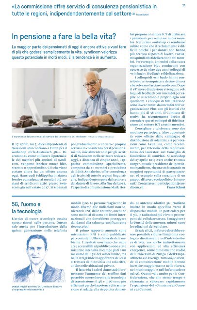 syndicom rivista N.31