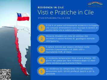 Permesso di Residenza permanente in Cile per italiani