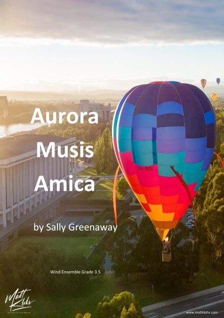 Aurora Musis Amica MK PDF Score &amp; Parts (1)