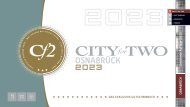 CITY for TWO Osnabrück | Limitierte Ausgabe 2023