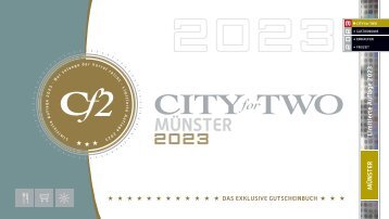 CITY for TWO Münster | Limitierte Ausgabe 2023
