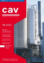 cav – Prozesstechnik für die Chemieindustrie 10.2022