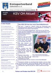 KSV-Aktuell, Ausgabe 3-2022