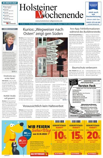 Holsteiner am Wochenende 41 2022