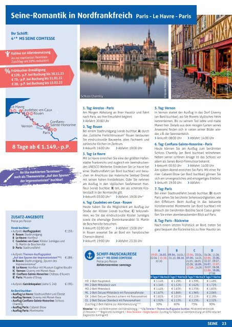 Vital Tours Flusskreuzfahrten & Seereisen 2022