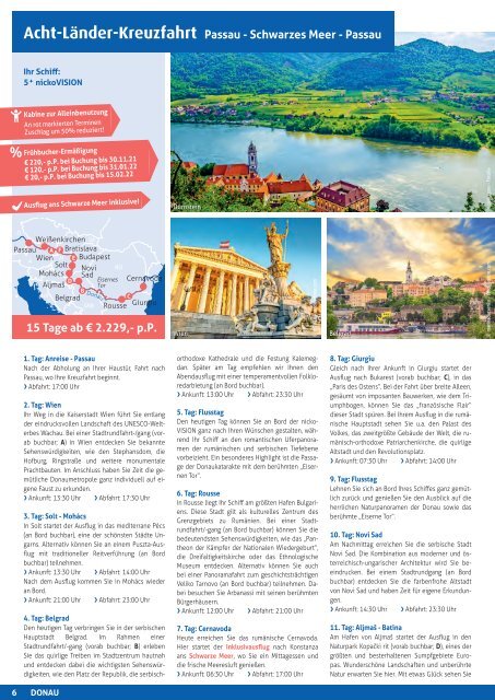 Vital Tours Flusskreuzfahrten & Seereisen 2022