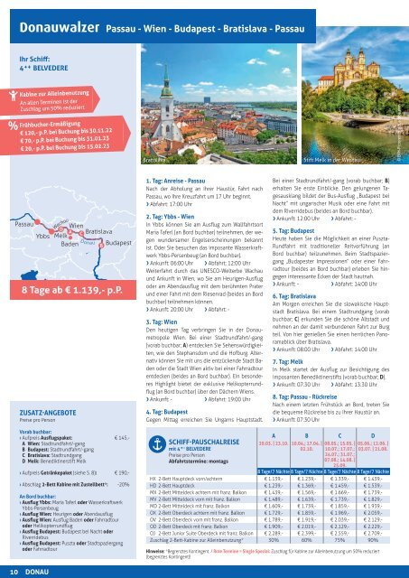 Vital Tours Flusskreuzfahrten & Seereisen 2023