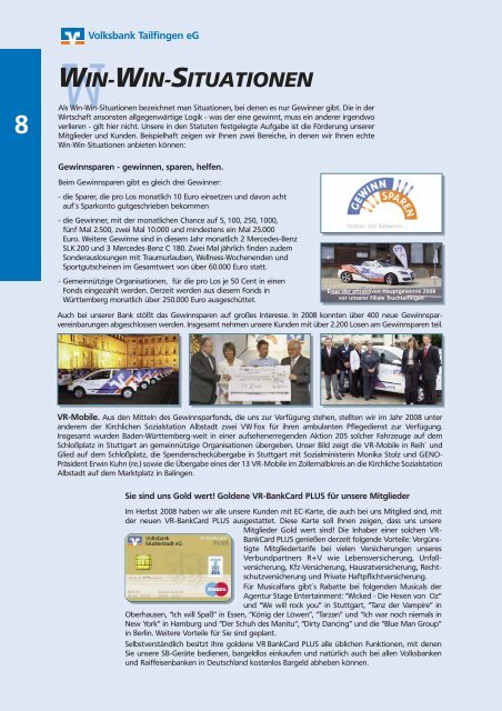Geschäftsbericht 2008:GB2006_2.qxd.qxd - Volksbank Tailfingen eG