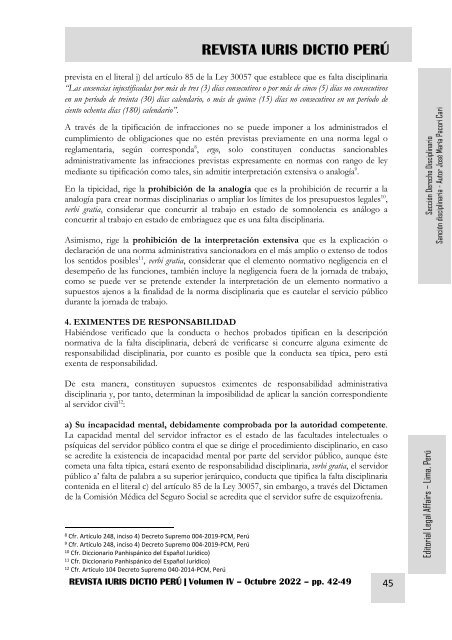 CÓMO IMPONER UNA SANCIÓN DISCIPLINARIA EN EL SECTOR PÚBLICO - AUTOR JOSÉ MARÍA PACORI CARI