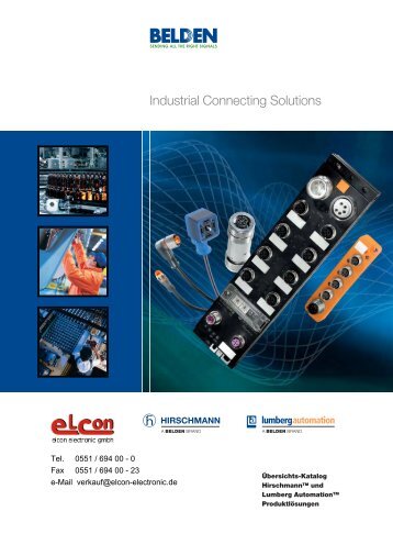 Industrial Connecting Solutions - elcon electronic gmbh