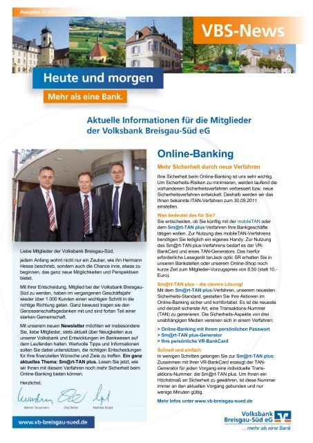 Volksbank Breisgau Sud Eg