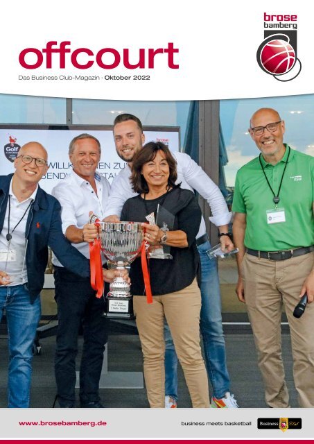 offcourt - das Brose Bamberg Business Club Magazin #1