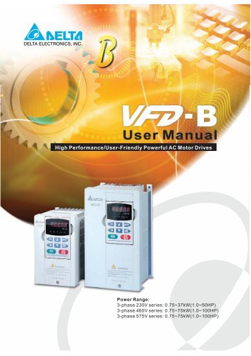 VFD-B Manual - Delta Electronics