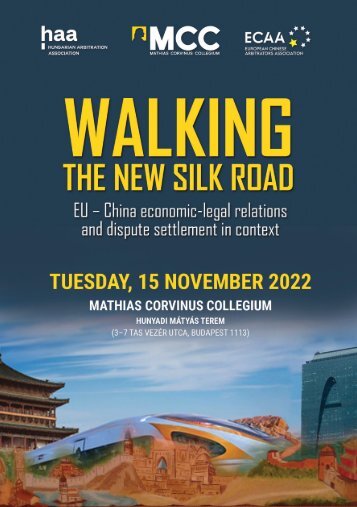 Walking the New Silk Road - programfüzet