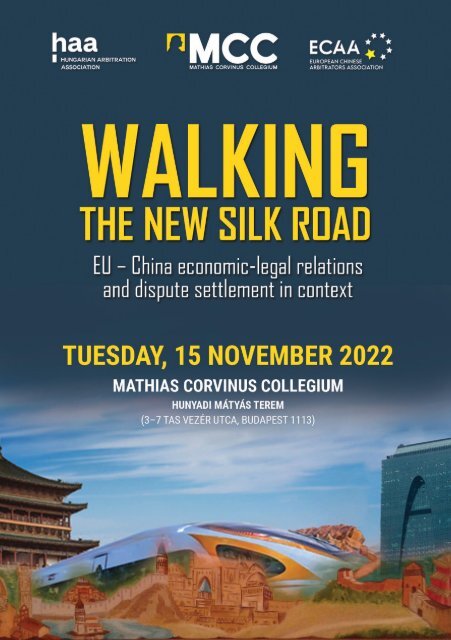 Walking the New Silk Road - programfüzet
