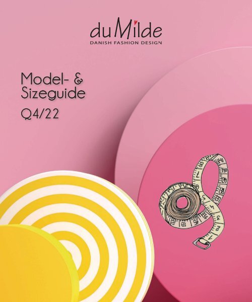 Milde Model- Sizing Guide Q4/22
