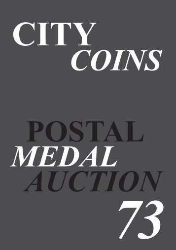 Postal Medal Auction 73 