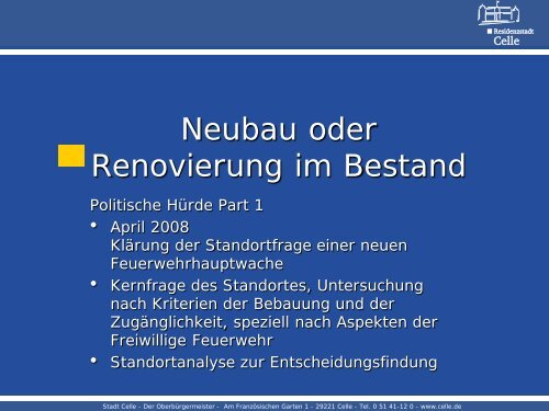 Der eigene Weg bis zur Vergabe - ÖPP am Beispiel ... - bei der NBank