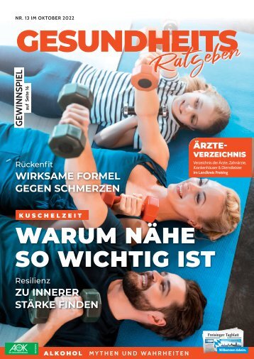 Gesundheitsratgeber Freising | Oktober 2022 | Gesund durch den Herbst: Tipps und Ratschläge für ein starkes Immunsystem und Wohlbefinden