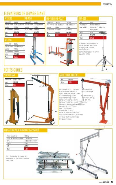 CATALOGUE AVRIL 2024