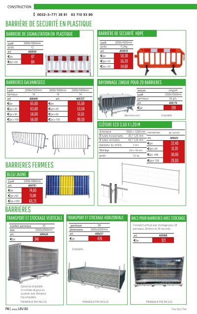 CATALOGUE AVRIL 2024