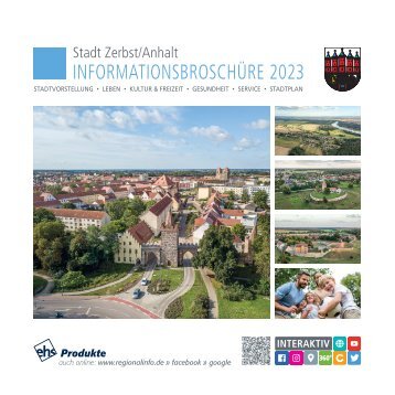 Informationsbroschüre Stadt Zerbst/Anhalt 2023