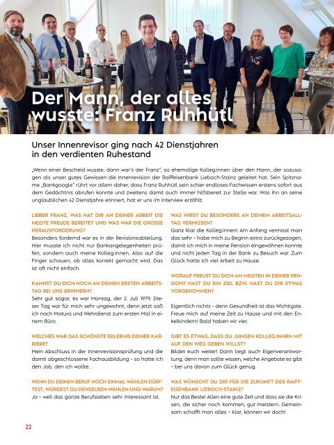 Raiffeisen Kundenmagazin 19-2022