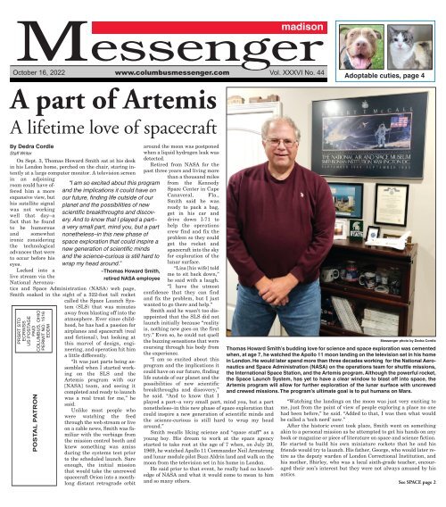 Madison Messenger - October 16th, 2022