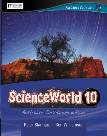 ScienceWorld 10 Australian Curriculum sample/look inside 