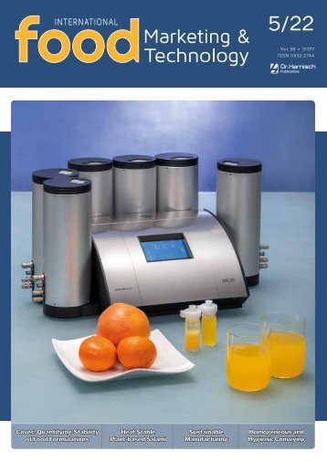 food Marketing - Technology 5/2022
