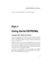 Part 1 Using Serial EEPROMs
