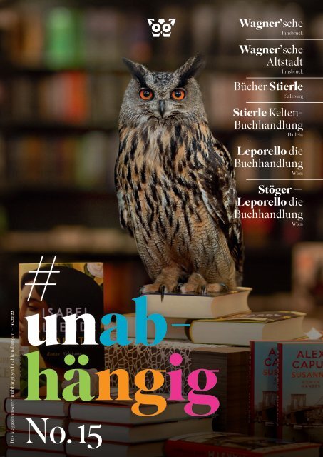 #unabhängig Büchermagazin No 15 - Wagnersche
