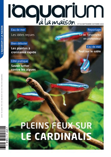 Aquarium à la maison n° 153 - Septembre / Octobre 2022