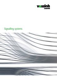 Signalling systems - Vossloh Cogifer