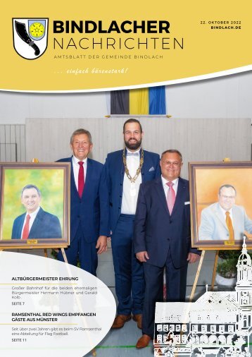 Bindlacher Nachrichten - Ausgabe 22.10.22