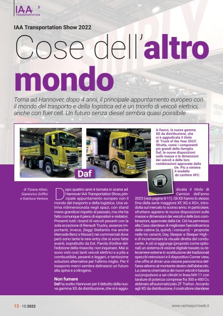 Vie&Trasporti n. 863 ottobre 2022