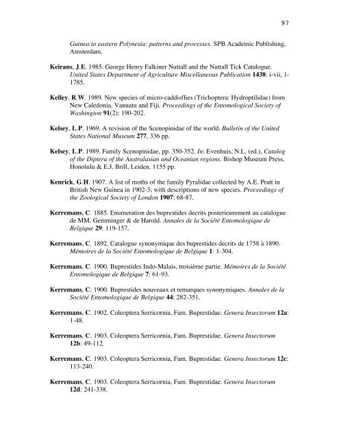 fijian terrestrial arthropod bibliography - Hawaii Biological Survey ...