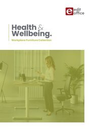Health & Wellbeing Furniture 2022