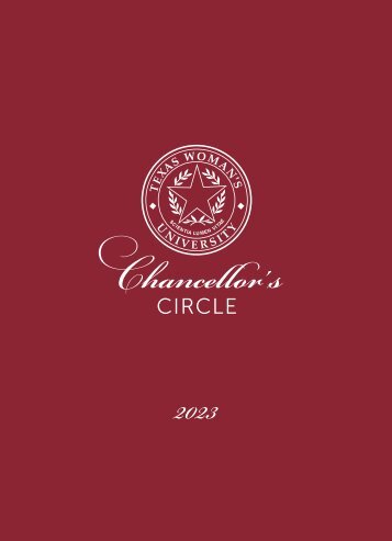 Chancellor's Circle 2023