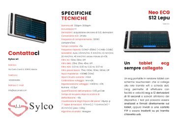 neo ecg s120 sylco (Brochure)