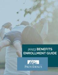 Providence Engineering - 2023 Benefits Guide 