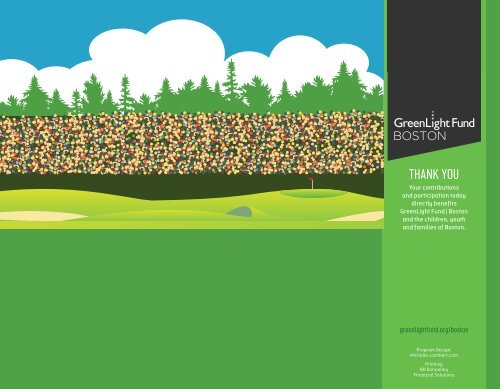 GreenLight Fund Golf 2022 Program