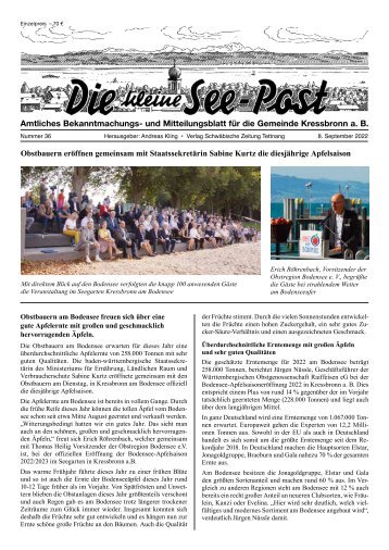 Die kleine See-Post 08.09.2022