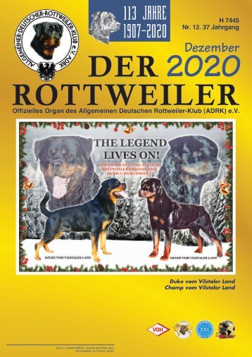 Der Rottweiler - Ausgabe Dezember 2020