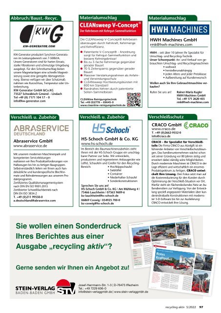 recycling aktiv 05/22