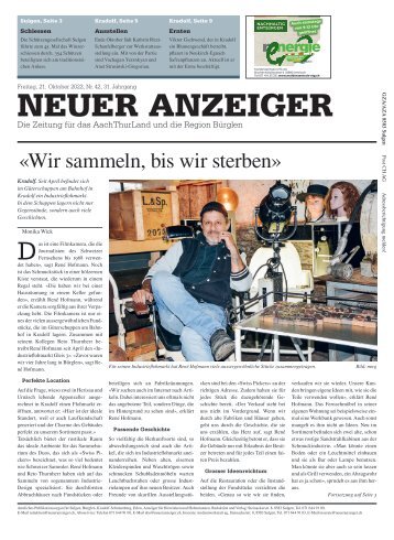 Neuer Anzeiger 21. Oktober 2022