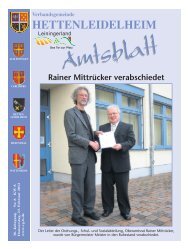 Dann melden Sie sich bei uns: Amtsblatt Hettenleidelheim Fieguth ...