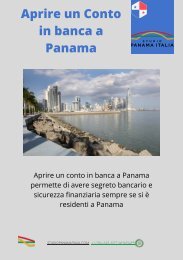 Come Aprire un conto in Banca a Panama 